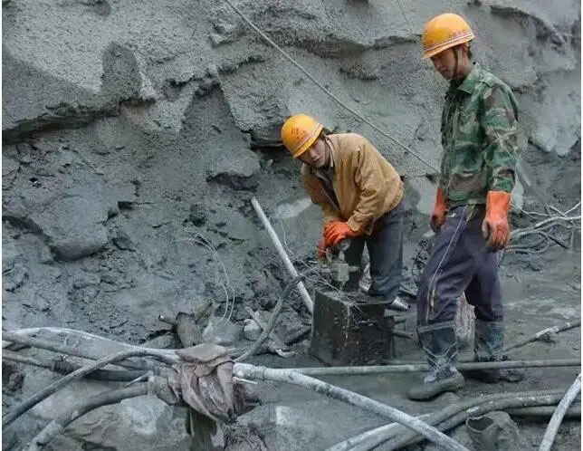 临高地基下沉注浆